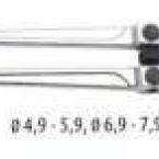 Curatenie  - Scule de mana - Chei cu stifturi pentru piulete rotunde cu gauri frontale - 254