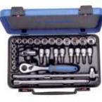 Curatenie  - Scule de mana - Trusa capete chei tubulare 3/8